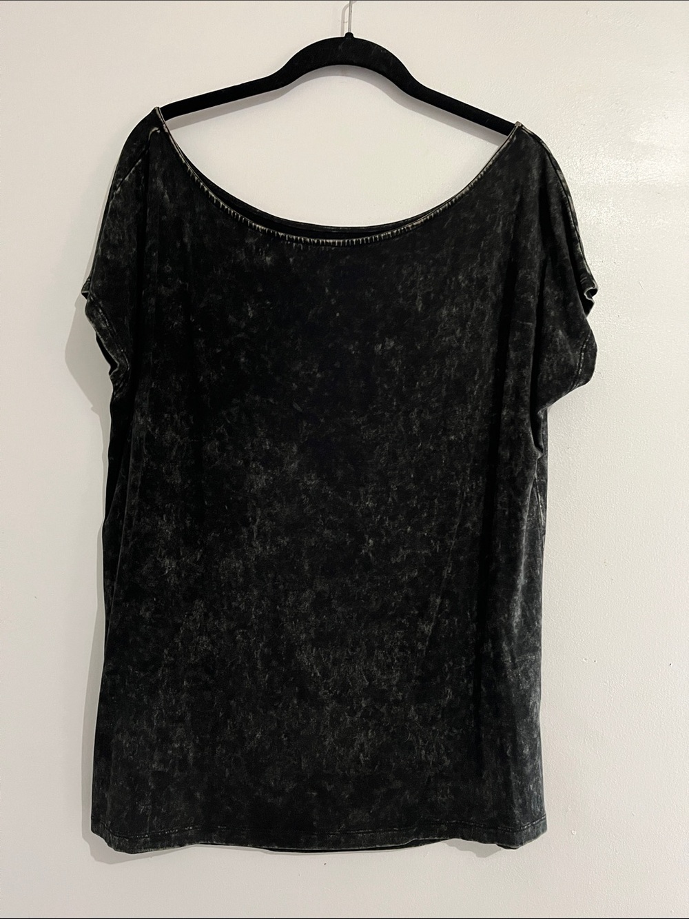 Women’s Washed Black Short Sleeve Top torrid super soft women’s plus size 00